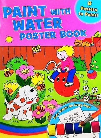 Paint with Water Poster Book