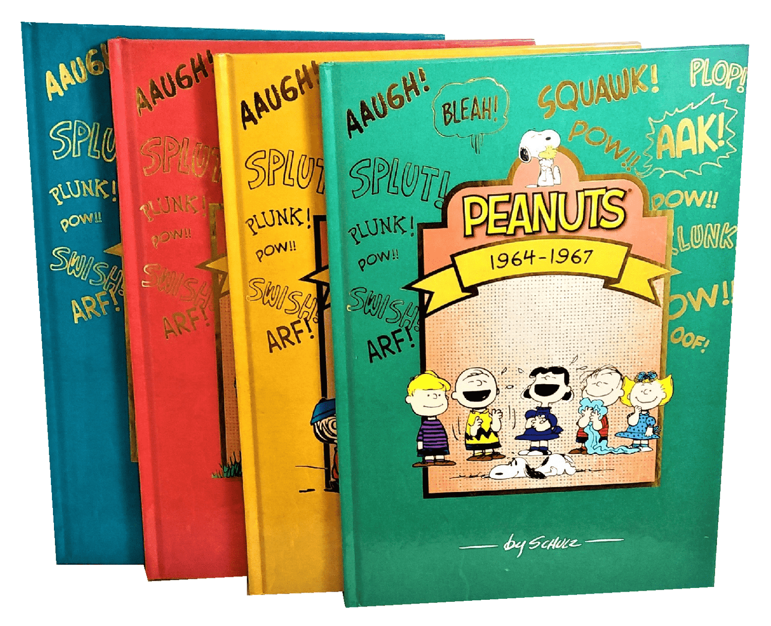Peanuts: Classic Library Include 4 Book Of Classic Comics