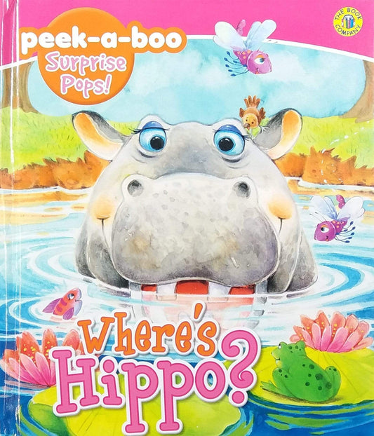 Peek-a-Boo Surprise Pops!: Where's Hippo?