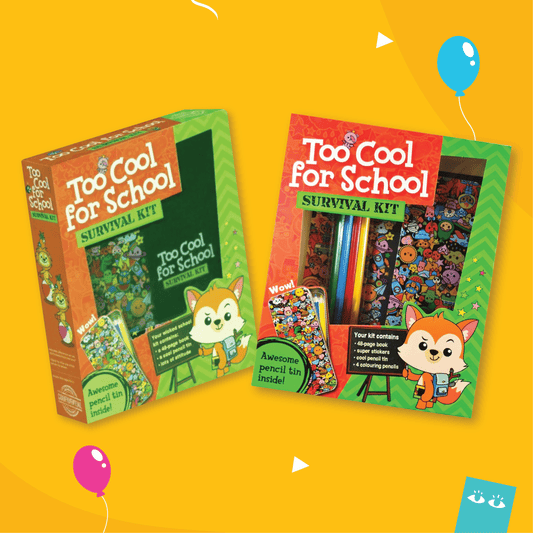Pencil Case & Kit & 2: Too Cool for Survival Kit