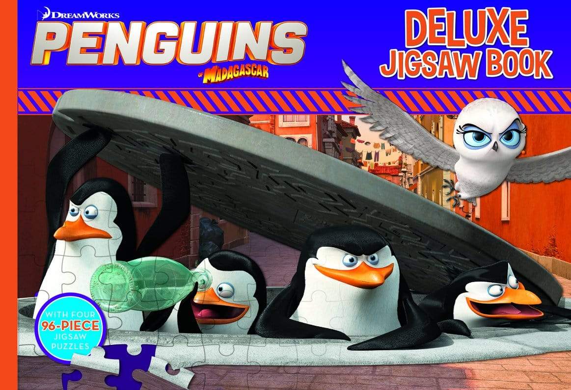 Penguins of Madagascar Deluxe Jigsaw Book