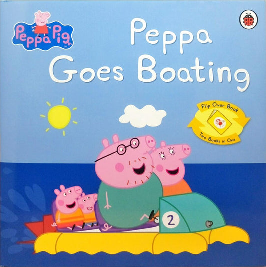 Peppa Pig: Peppa Goes Boating, Peppa's New Neighbours (2 Books In 1)