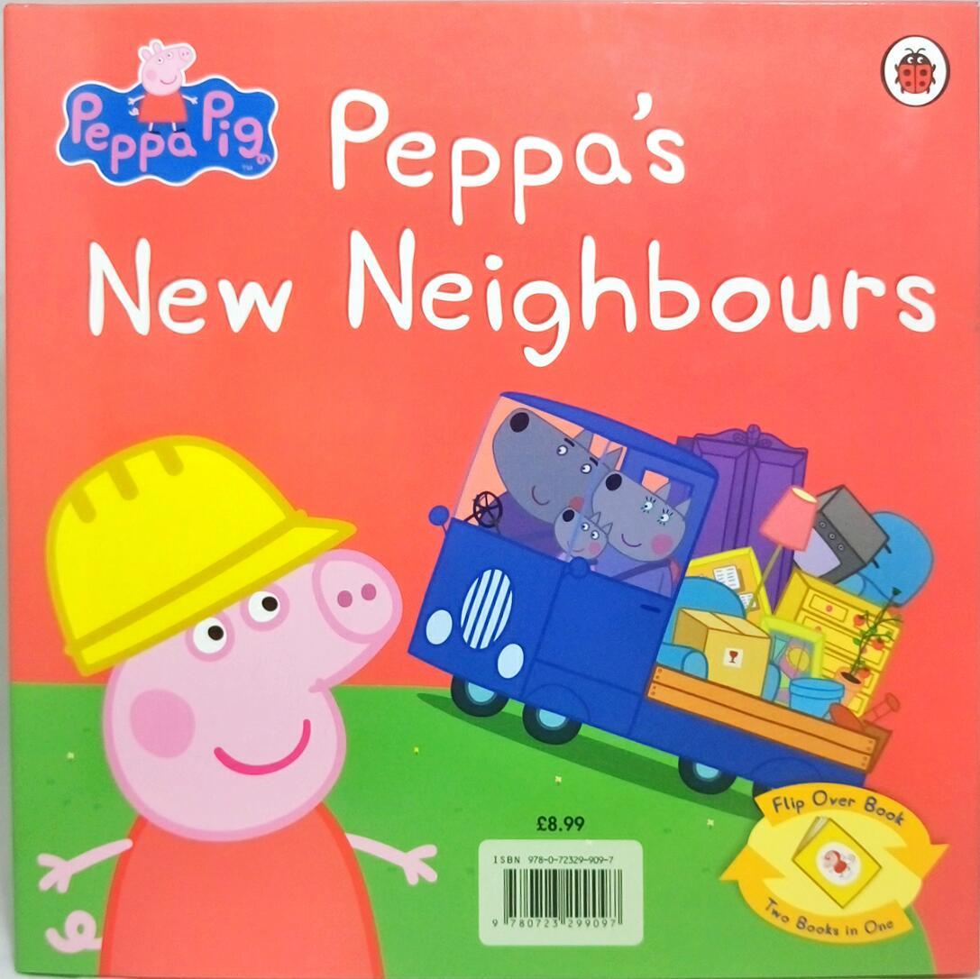 Peppa Pig: Peppa Goes Boating, Peppa's New Neighbours (2 Books In 1)