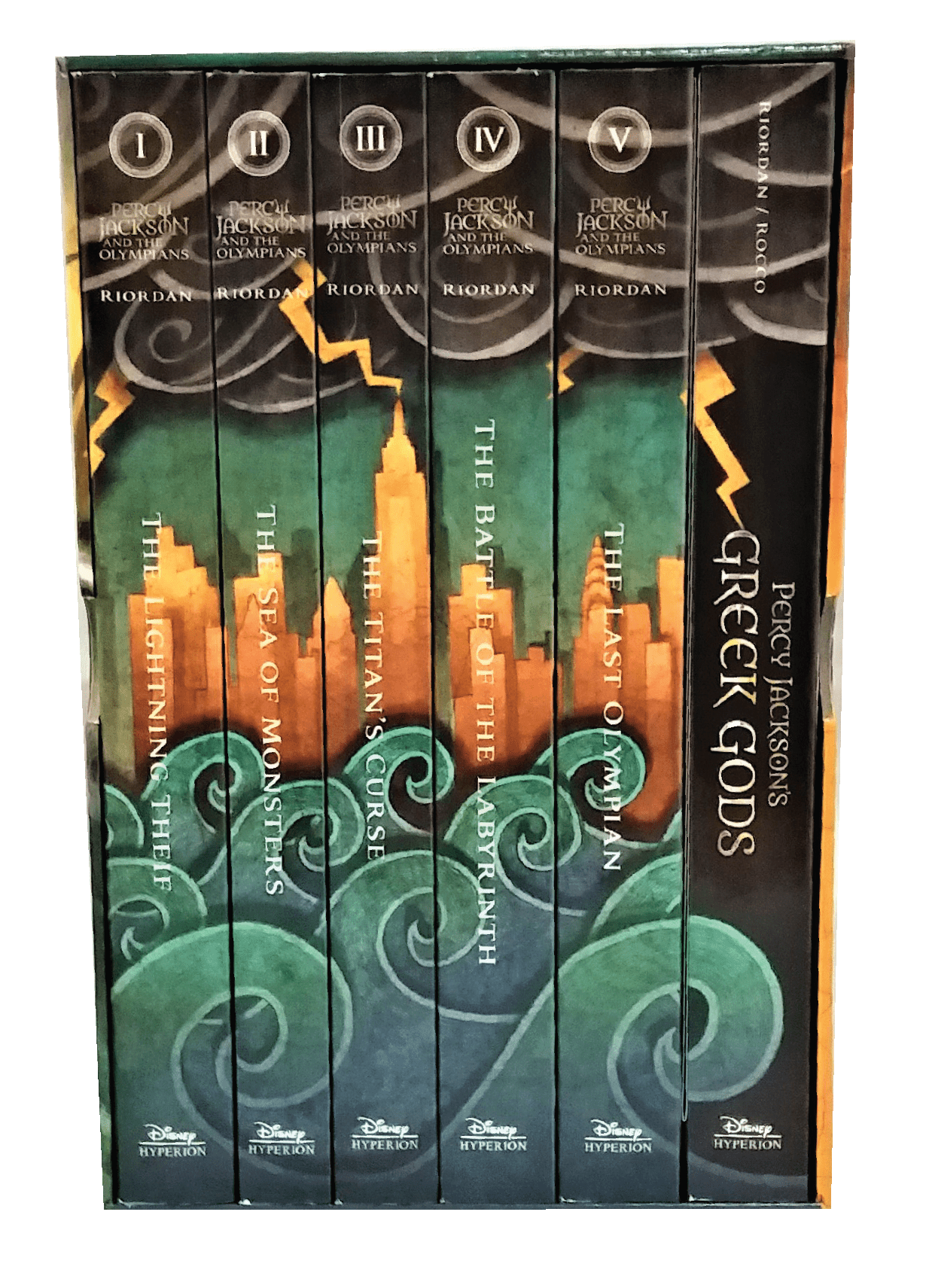 Percy Jackson And The Olympians - The Complete Series (Box Set)