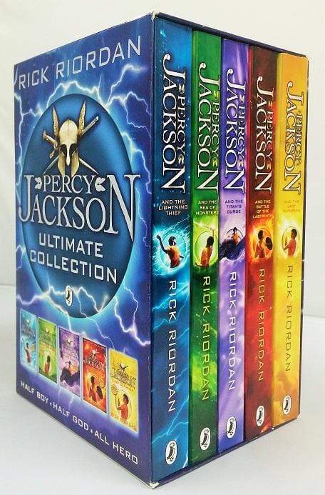 Percy Jackson Ultimate Collection Boxset (5 Books)
