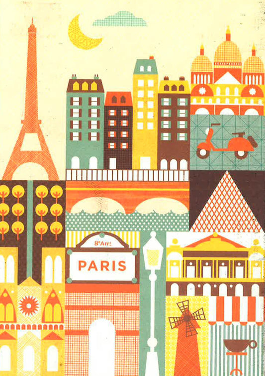 Petit Collage Paris Journal