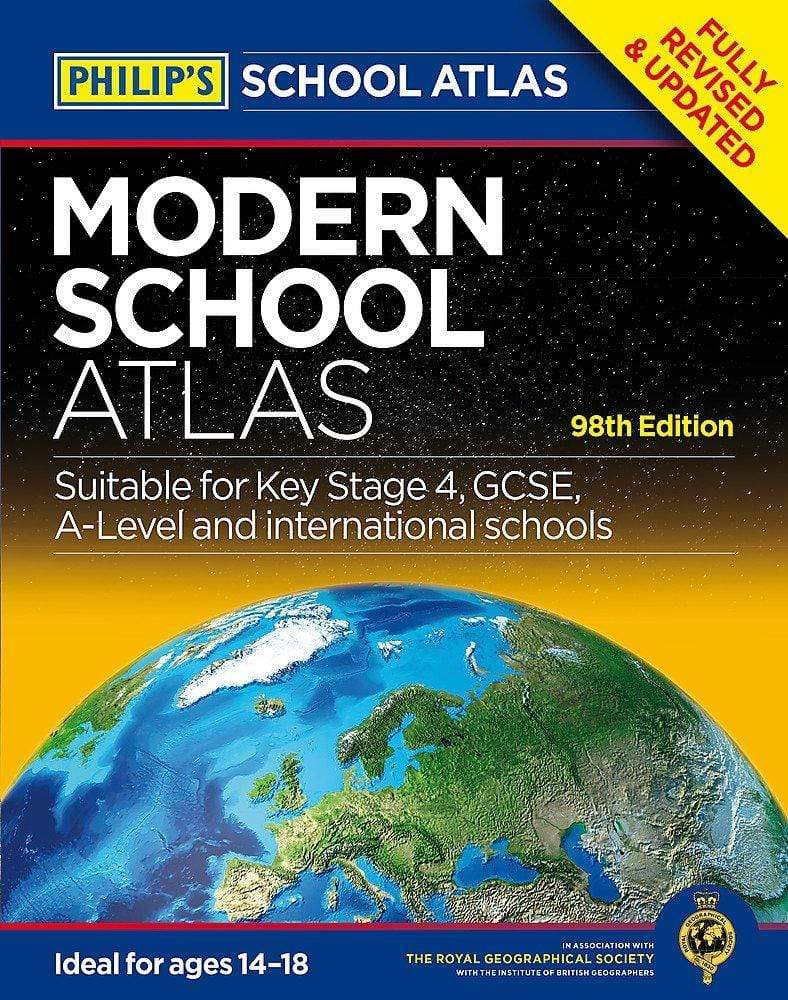 Philip's Modern School Atlas: 98th Edition (Philip's School Atlases)