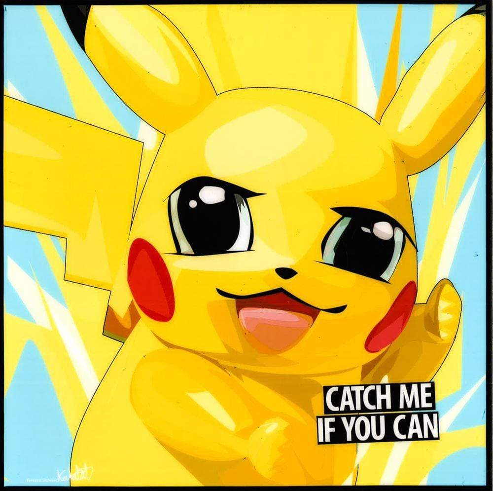 PIKACHU POP ART (10X10)