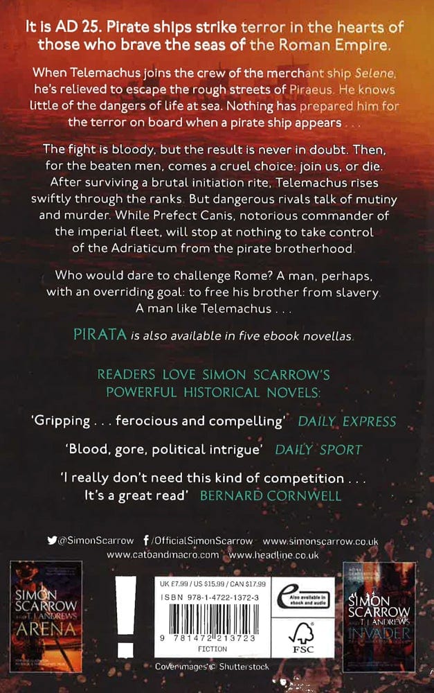Pirata: The Dramatic Novel Of The Pirates Who Hunt The Seas Of The Roman Empire