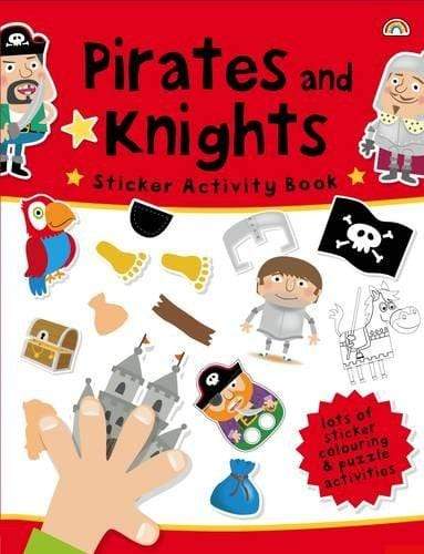 Pirates and Knights Sticker Activity Book