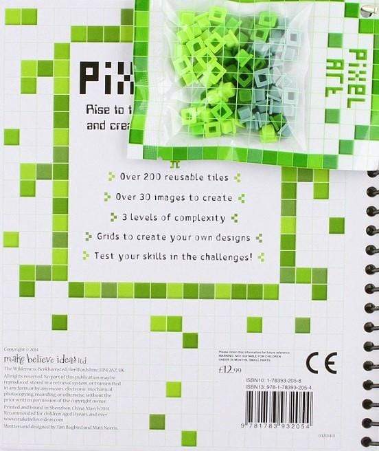 Pixel Art (Silicone Activity Books)