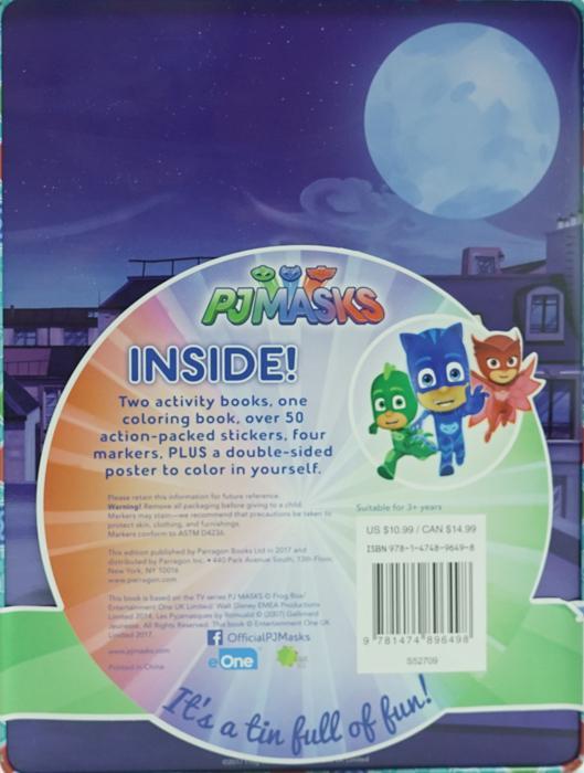Pj Masks Collector's Tin