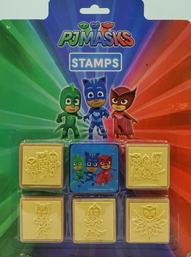 Pj Masks Set Of Stamps