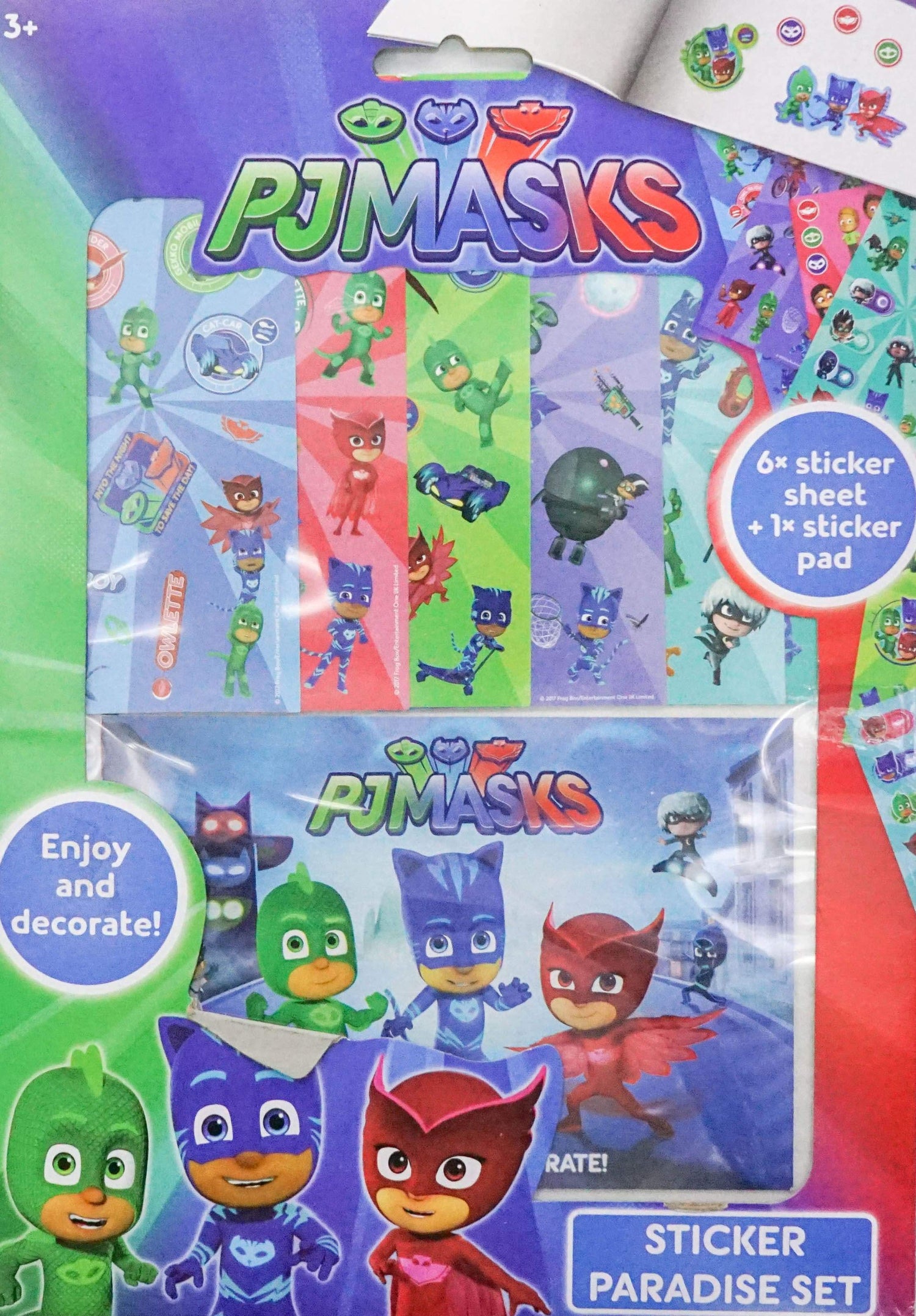 Pj Masks: Sticker Paradise Set