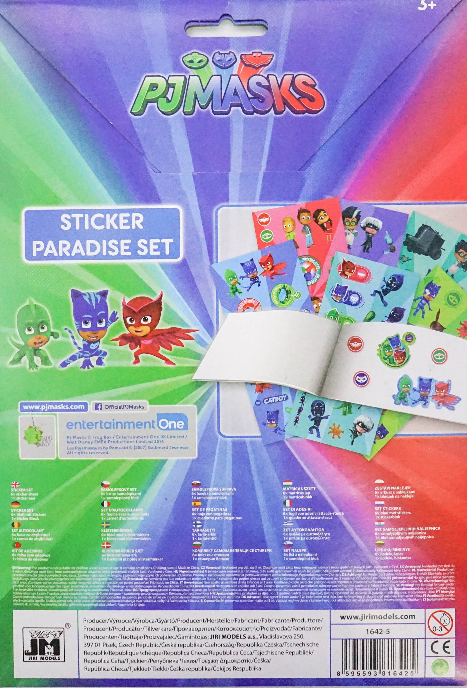 Pj Masks: Sticker Paradise Set