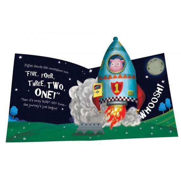 Planet Pop-Up: Monkey On The Moon (Hb)