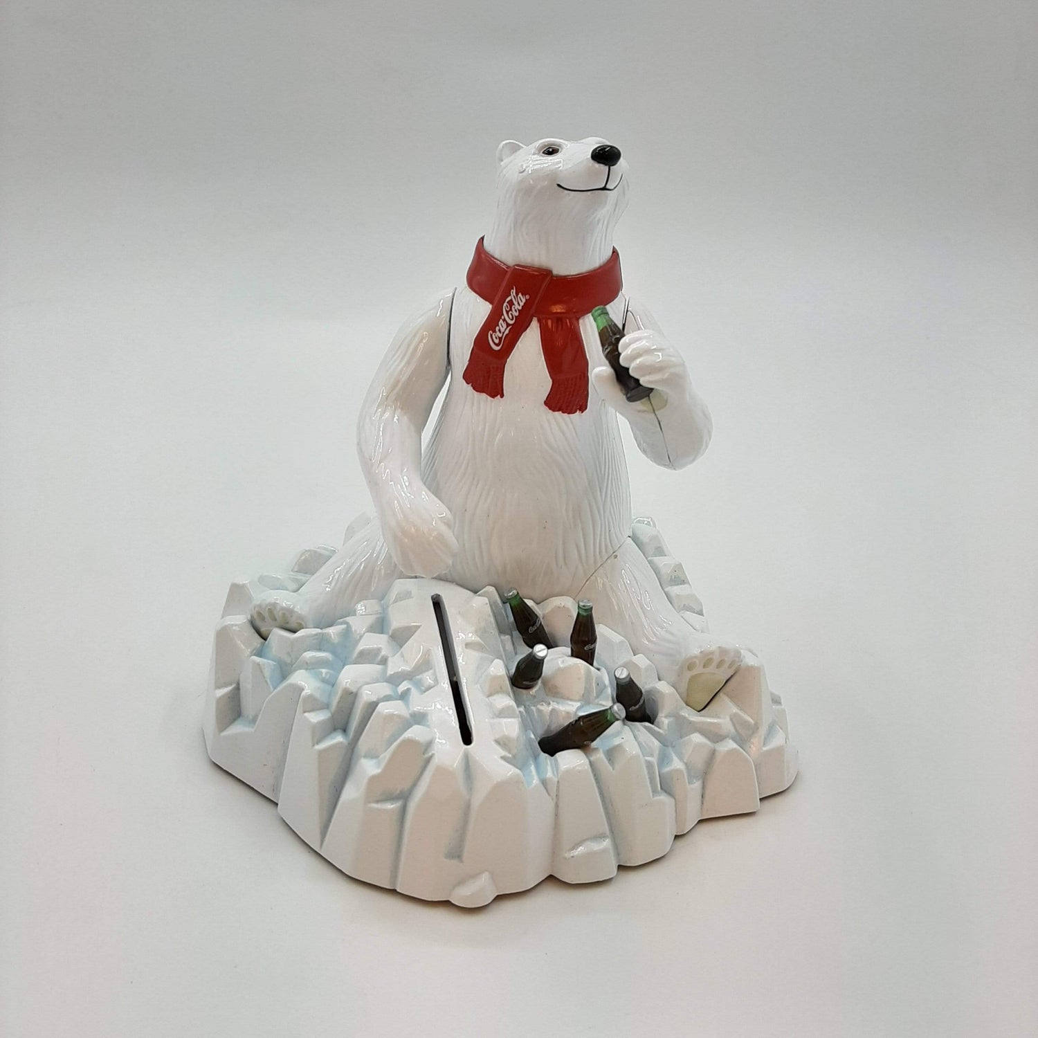 Polar Bear Mechanical Bank-Coca-Cola