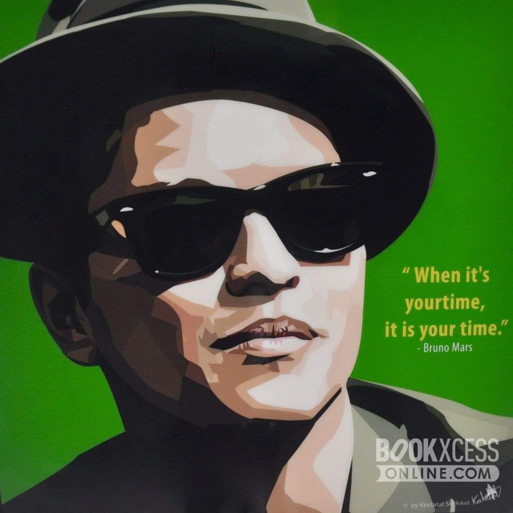 Pop Art: Bruno Mars - When It's Yourtime (26 CM x 26 CM)