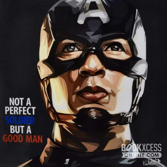 Pop Art: Captain America: Ver.2 - Not a Perfect (26 CM x 26 CM)