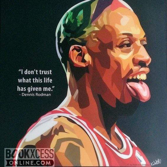 Pop Art: Dennis Rodman  (26 CM X 26 CM)