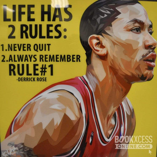 Pop Art: Derrick Rose - Life Has 2 (26 CM x 26 CM)