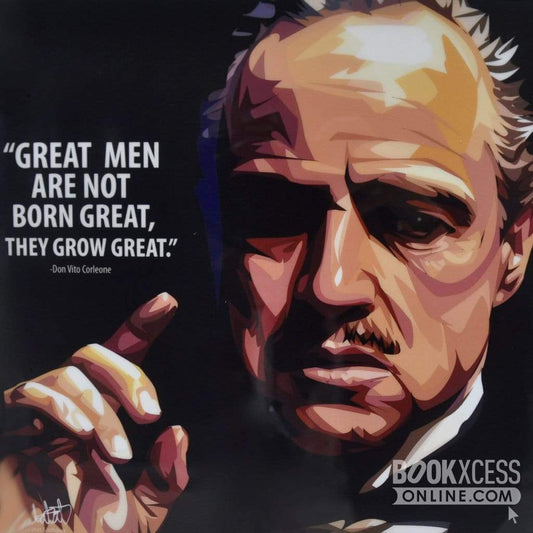 Pop Art: Don Vito Corleone - Great Men are (26 CM x 26 CM)