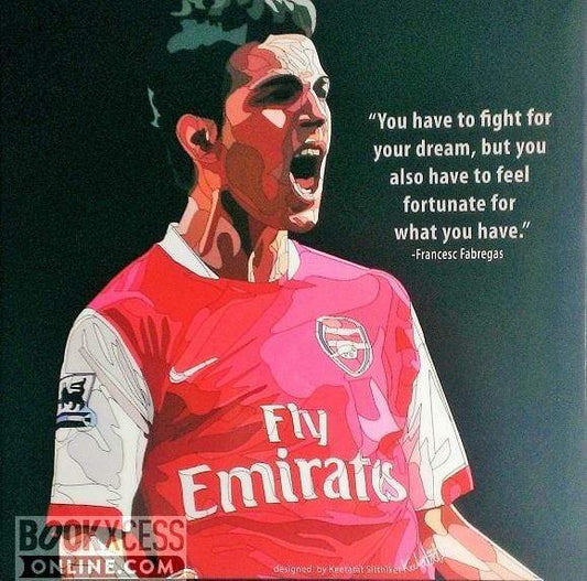 Pop Art: Francesc Fabregas  (26 CM X 26 CM)