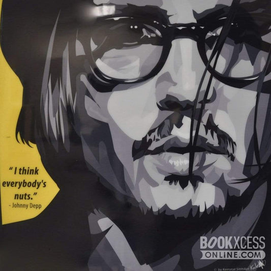Pop Art: Johnny Depp - I Think Everybody's (26 CM x 26 CM)