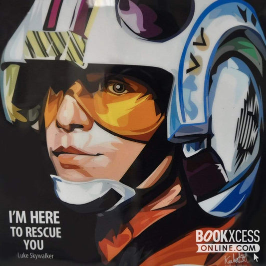 Pop Art: Luke Skywalker: Ver.2 - I'm Here to (26 CM x 26 CM)