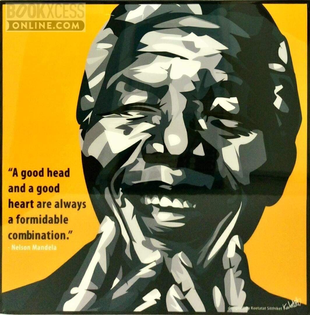 Pop Art:  Nelson Mandela (26 CM X 26 CM)