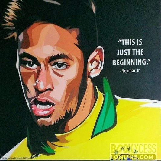 Pop Art: Neymar Jr. (26 CM X 26 CM)