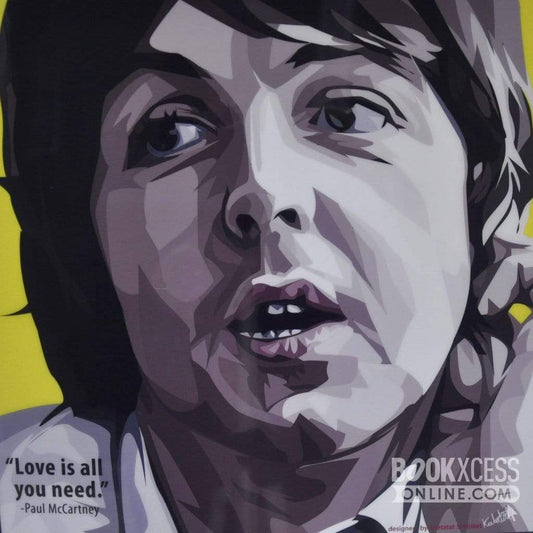 Pop Art: Paul Mccartney - Love is All (26 CM x 26 CM)