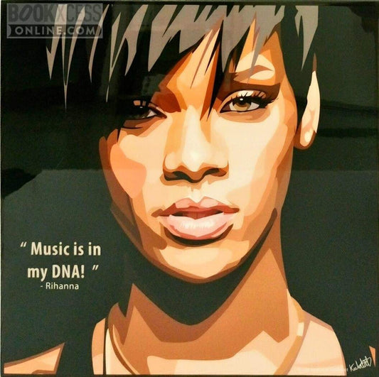 Pop Art: Rihanna (26 CM X 26 CM)
