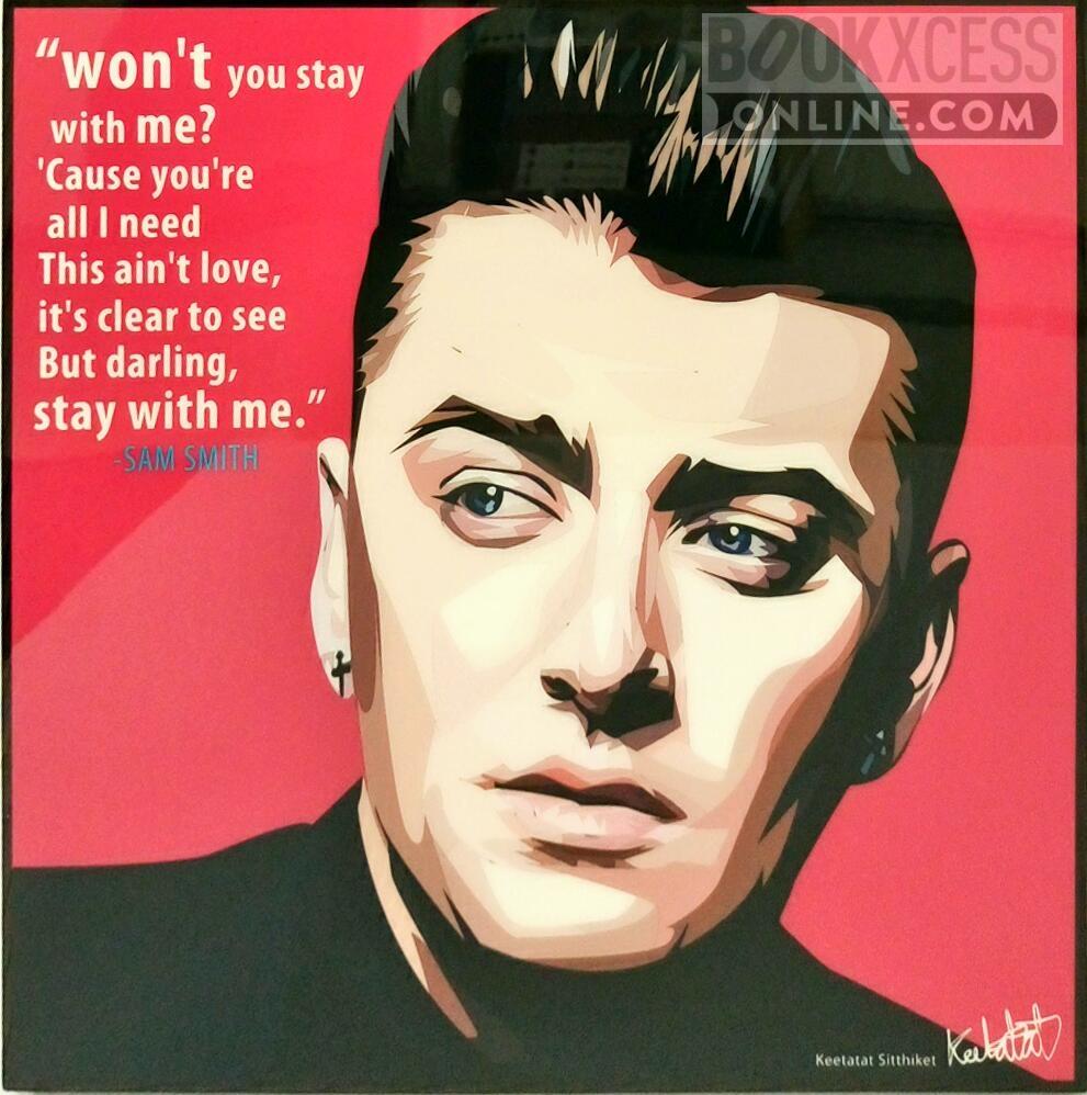Pop Art: Sam Smith (26 CM X 26 CM)