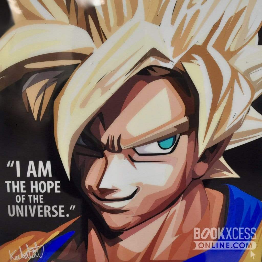 Pop Art: Son Goku - I am the (26 CM x 26 CM)