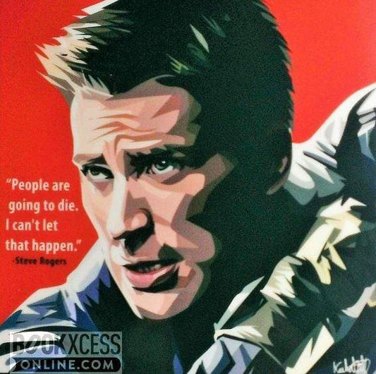 Pop Art: Steve Rogers (26 CM X 26 CM)