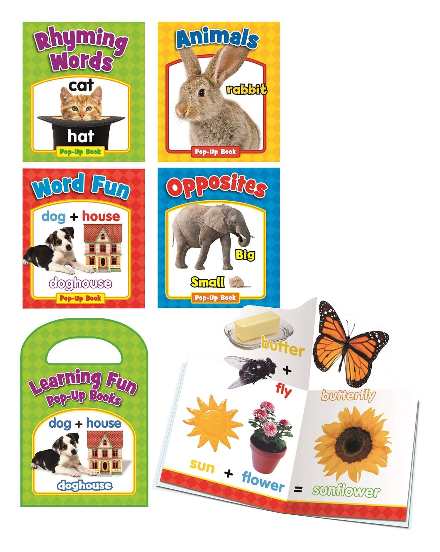 Pop Up Page : Learning Fun 4-Book Set