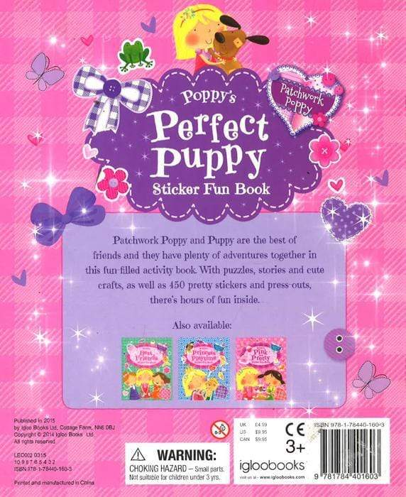 Poppy's Perfect Puppy Sticker Fun Book