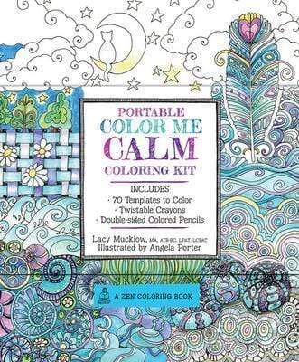Portable Color Me Calm Coloring Kit