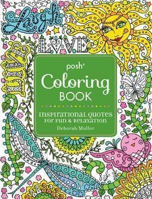 Posh Adult Coloring Book (Green)