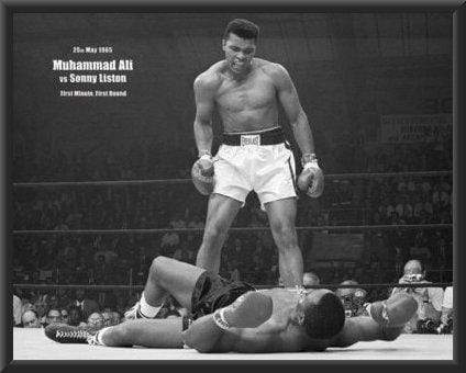 Poster: Ali vs Liston - Landscape (60 cm X 91.5 cm)