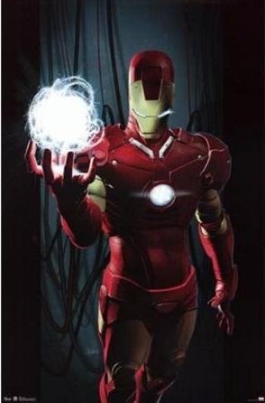 Poster: Iron Man - Energy (60 cm X 91.5 cm)