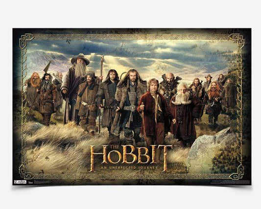 Poster: The Hobbit - Group (60 cm X 91.5 cm)