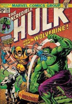 Poster: The Hulk And Wolvrine (60 Cm X 91.5 Cm)