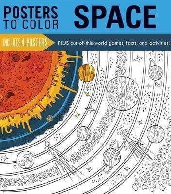 Posters To Color: Space