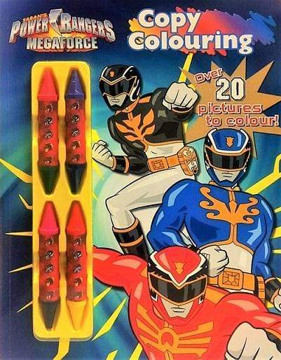 Power Rangers Megaforce: Copy Colouring