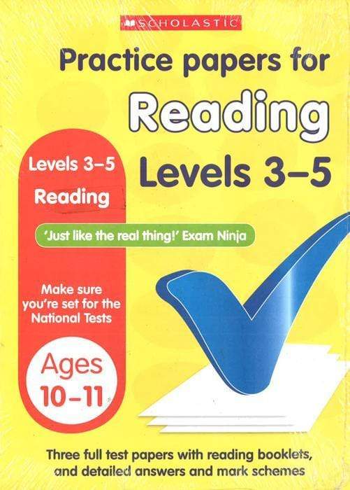 Practice Papers For Reading, Level 3-5