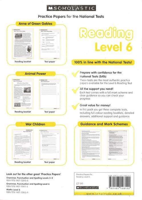 Practice Papers: Reading 6