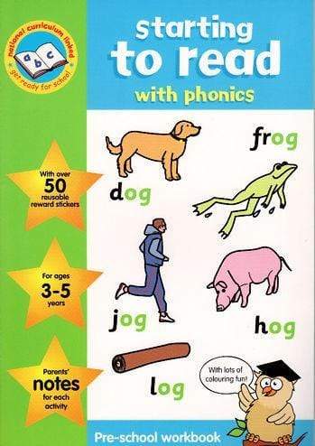 Pre-School Workbook: Starting to Read with Phonics