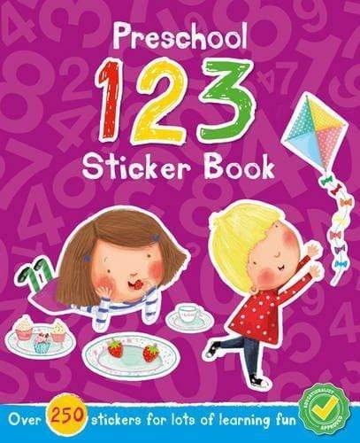 Preschool 123: Sticker Book